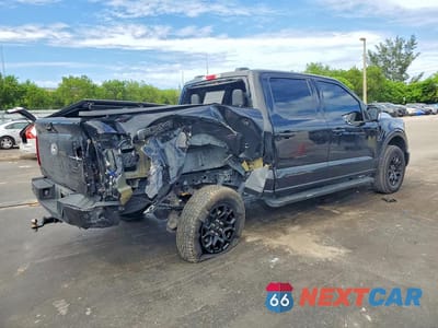 Trzecie zdjęcie samochodu z tyłu: 2024 FORD F150 XLT VIN:1FTFW3L52RKD07964 - miniatura