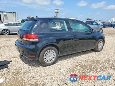 Trzecie zdjęcie samochodu z tyłu: 2012 VOLKSWAGEN GOLF VIN:WVWAB7AJ8CW175855 - miniatura