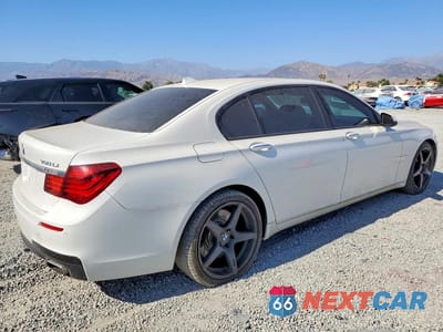 Trzecie zdjęcie samochodu z tyłu: 2015 BMW 750 LI VIN:WBAYE8C58FD781620 - miniatura