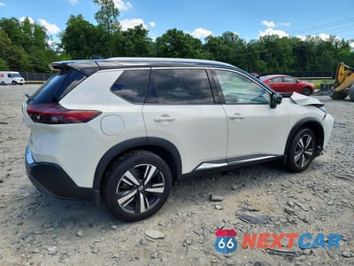 Trzecie zdjęcie samochodu z tyłu: 2021 NISSAN ROGUE SL VIN:JN8AT3CBXMW218822 - miniatura