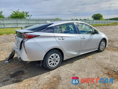 Trzecie zdjęcie samochodu z tyłu: 2017 TOYOTA PRIUS TWO VIN:JTDKBRFU0H3546096 - miniatura