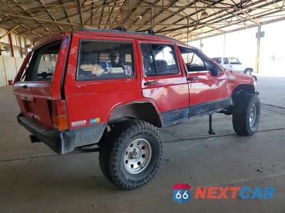 Trzecie zdjęcie samochodu z tyłu: 1993 JEEP CHEROKEE SPORT VIN:1J4FJ68S7PL603403 - miniatura