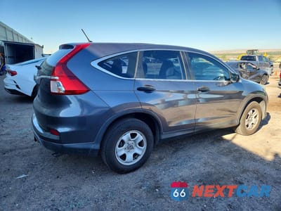 Trzecie zdjęcie samochodu z tyłu: 2015 HONDA CR-V LX VIN:2HKRM3H33FH510317 - miniatura