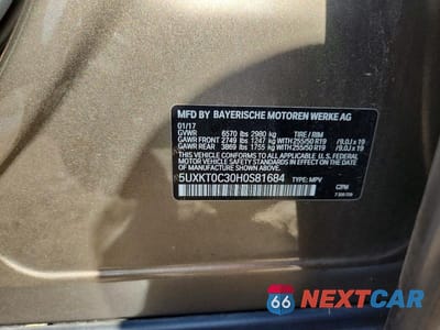 Zdjęcie 12 z 12 samochodu: 2017 BMW X5 XDR40E VIN:5UXKT0C30H0S81684 - miniatura