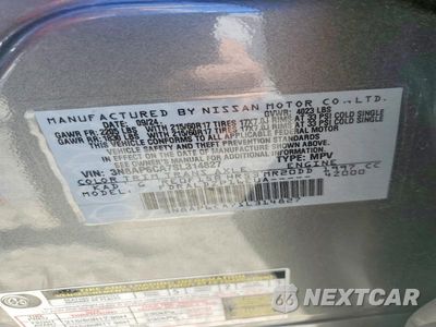 Zdjęcie 14 z 14 samochodu: 2025 NISSAN KICKS SV VIN:3N8AP6CA7SL314827 - miniatura