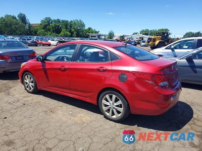 Drugie zdjęcie samochodu z przodu: 2014 HYUNDAI ACCENT GLS VIN:KMHCU4AE8EU768307 - miniatura
