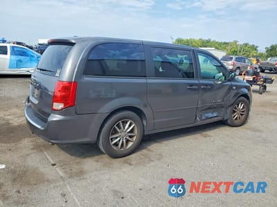 Trzecie zdjęcie samochodu z tyłu: 2014 DODGE GRAND CARAVAN SE VIN:2C4RDGBG5ER193824 - miniatura
