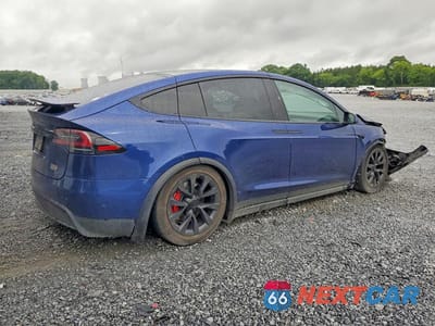 Trzecie zdjęcie samochodu z tyłu: 2023 TESLA MODEL X VIN:7SAXCBE67PF383089 - miniatura