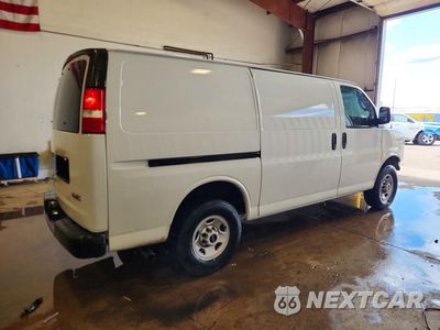 Trzecie zdjęcie samochodu z tyłu: 2023 GMC SAVANA G2500 VIN:1GTW7AFP4P1157566 - miniatura