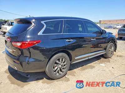 Trzecie zdjęcie samochodu z tyłu: 2013 INFINITI JX35 BASE VIN:5N1AL0MM5DC331102 - miniatura