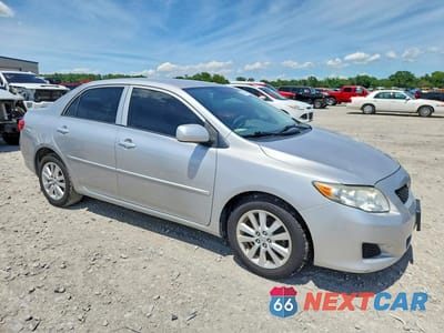 Czwarte zdjęcie samochodu z boku: 2009 TOYOTA COROLLA LE VIN:1NXBU40E89Z039565 - miniatura