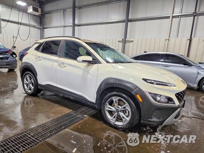 Czwarte zdjęcie samochodu z boku: 2023 HYUNDAI KONA SEL VIN:KM8K6CAB7PU996758 - miniatura