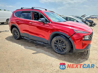 Czwarte zdjęcie samochodu z boku: 2022 HYUNDAI SANTA FE XRT VIN:5NMS6DAJXNH479220 - miniatura