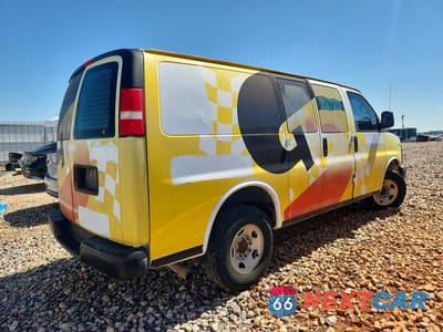 Trzecie zdjęcie samochodu z tyłu: 2007 CHEVROLET EXPRESS G2500 VIN:1GCGG25V071106849 - miniatura
