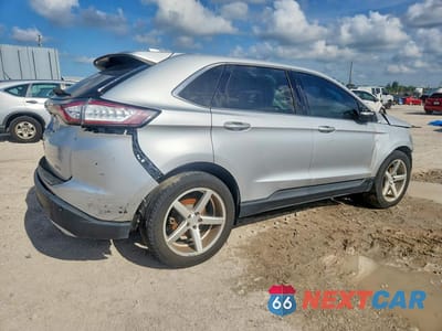 Trzecie zdjęcie samochodu z tyłu: 2018 FORD EDGE SEL VIN:2FMPK3J81JBB28032 - miniatura