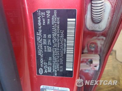 Zdjęcie 12 z 12 samochodu: 2021 HYUNDAI ELANTRA SEL VIN:5NPLN4AGXMH028642 - miniatura