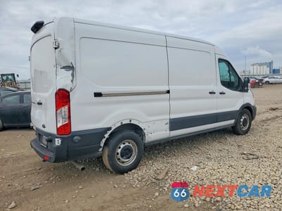 Trzecie zdjęcie samochodu z tyłu: 2023 FORD TRANSIT T-250 VIN:1FTBR1C81PKA70434 - miniatura