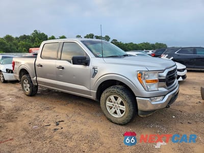 Czwarte zdjęcie samochodu z boku: 2021 FORD F150 SUPERCREW VIN:1FTEW1EP3MKE76513 - miniatura