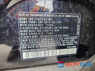 Zdjęcie 14 z 14 samochodu: 2025 VOLKSWAGEN TIGUAN SE VIN:3VVFR7RM4SM056457 - miniatura