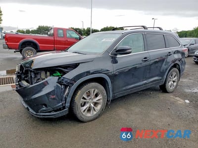 2014 TOYOTA HIGHLANDER XLE 5TDJKRFH4ES012639 - główne zdjęcie licytacji z USA - miniatura