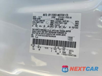 Zdjęcie 12 z 12 samochodu: 2011 FORD RANGER SUPER CAB VIN:1FTKR1EE3BPB20829 - miniatura