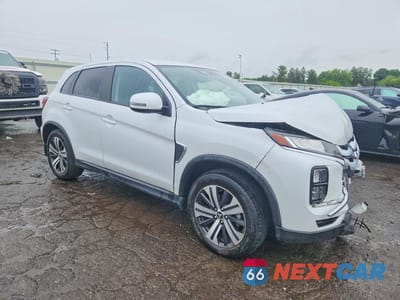 Czwarte zdjęcie samochodu z boku: 2022 MITSUBISHI OUTLANDER SPORT SE VIN:JA4APVAUXNU023133 - miniatura