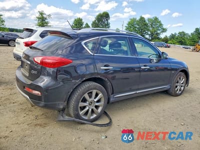 Trzecie zdjęcie samochodu z tyłu: 2017 INFINITI QX50 BASE VIN:JN1BJ0RR4HM414333 - miniatura