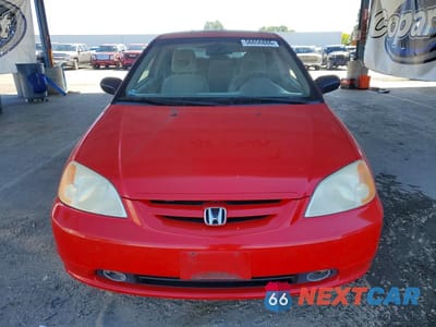 Piąte zdjęcie samochodu w środku: 2001 HONDA CIVIC LX VIN:1HGEM22561L034945 - miniatura