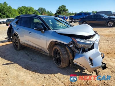 Czwarte zdjęcie samochodu z boku: 2022 TOYOTA RAV4 XSE VIN:JTME6RFV4ND526482 - miniatura