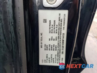 Zdjęcie 12 z 12 samochodu: 2022 TESLA MODEL 3 VIN:5YJ3E1EB0NF144154 - miniatura