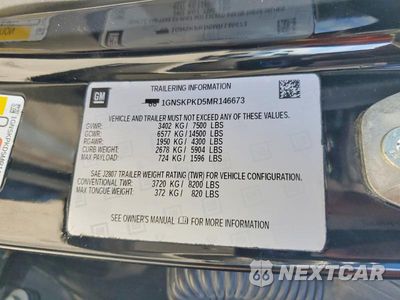 Zdjęcie 14 z 14 samochodu: 2021 CHEVROLET TAHOE K1500 Z71 VIN:1GNSKPKD5MR146673 - miniatura
