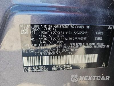 Zdjęcie 14 z 14 samochodu: 2017 TOYOTA RAV4 LE VIN:2T3ZFREV1HW347472 - miniatura