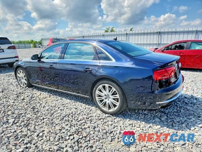 Drugie zdjęcie samochodu z przodu: 2014 AUDI A8 L QUATTRO VIN:WAUR2AFD8EN003222 - miniatura