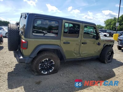 Trzecie zdjęcie samochodu z tyłu: 2026 JEEP WRANGLER RUBICON VIN:1C4PJXFN5TW210439 - miniatura