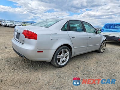 Trzecie zdjęcie samochodu z tyłu: 2007 AUDI A4 2.0T QUATTRO VIN:WAUDF78E57A097612 - miniatura