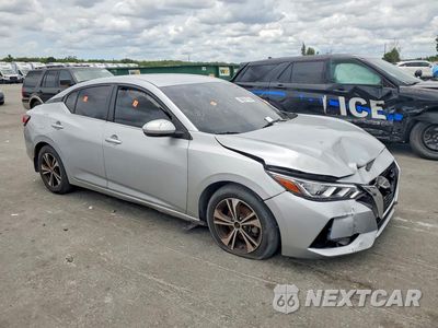 Czwarte zdjęcie samochodu z boku: 2020 NISSAN SENTRA SV VIN:3N1AB8CV7LY236646 - miniatura