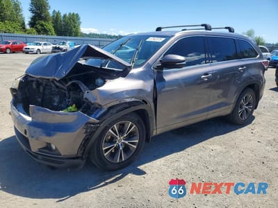 2016 TOYOTA HIGHLANDER XLE 5TDJKRFH0GS232203 - główne zdjęcie licytacji z USA - miniatura