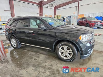 Czwarte zdjęcie samochodu z boku: 2013 DODGE DURANGO CREW VIN:1C4RDJDG6DC675672 - miniatura