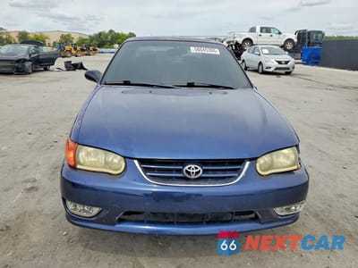Piąte zdjęcie samochodu w środku: 2001 TOYOTA COROLLA S VIN:2T1BR12E91C448080 - miniatura