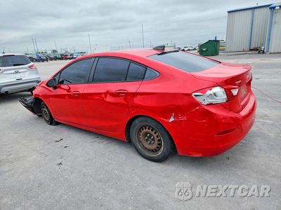 Drugie zdjęcie samochodu z przodu: 2017 CHEVROLET CRUZE LS VIN:1G1BC5SM4H7165638 - miniatura