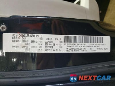 Zdjęcie 13 z 13 samochodu: 2010 DODGE GRAND CARAVAN SE VIN:2D4RN4DE5AR342284 - miniatura