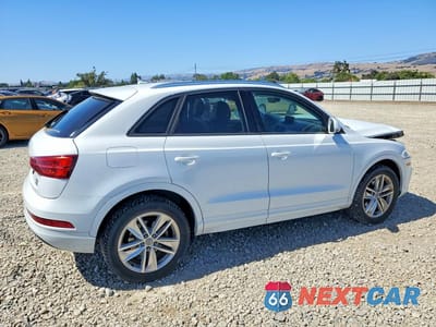 Trzecie zdjęcie samochodu z tyłu: 2017 AUDI Q3 PREMIUM VIN:WA1ECCFS0HR007622 - miniatura
