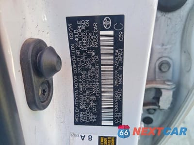 Zdjęcie 12 z 12 samochodu: 2024 TOYOTA COROLLA HYBRID LE VIN:JTDBCMFE6R3047104 - miniatura