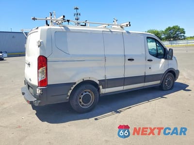 Trzecie zdjęcie samochodu z tyłu: 2017 FORD TRANSIT T-150 VIN:1FTYE1ZM9HKB41066 - miniatura