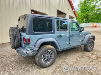 Trzecie zdjęcie samochodu z tyłu: 2026 JEEP WRANGLER SPORT VIN:1C4PJXDG1TW170736 - miniatura