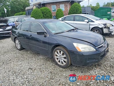 Czwarte zdjęcie samochodu z boku: 2007 HONDA ACCORD EX VIN:1HGCM66567A057039 - miniatura