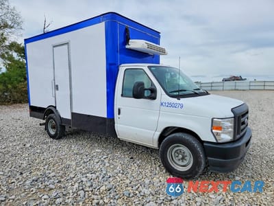 Czwarte zdjęcie samochodu z boku: 2024 FORD E350 REFRIGERATED BOX TRUCK VIN:1FDWE3FN5RDD19587 - miniatura