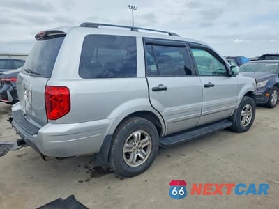 Trzecie zdjęcie samochodu z tyłu: 2003 HONDA PILOT EXL VIN:2HKYF18573H555218 - miniatura