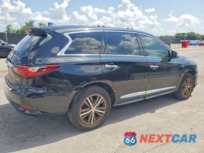 Trzecie zdjęcie samochodu z tyłu: 2018 INFINITI QX60 BASE VIN:5N1DL0MN9JC503505 - miniatura