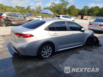 Trzecie zdjęcie samochodu z tyłu: 2022 TOYOTA COROLLA LE VIN:5YFEPMAE8NP391785 - miniatura